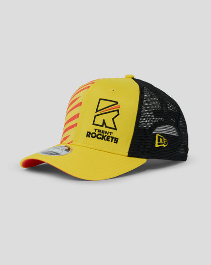 New Era AOP Trucker - Trent Rockets - Yellow/Orange