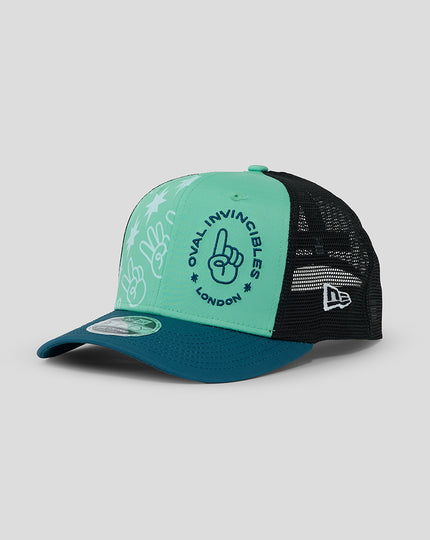 New Era AOP 9Fifty Stretch Snapback - Oval Invincibles - Green