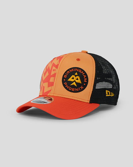New Era AOP 9Fifty Stretch Snapback - Birmingham Phoenix - Orange