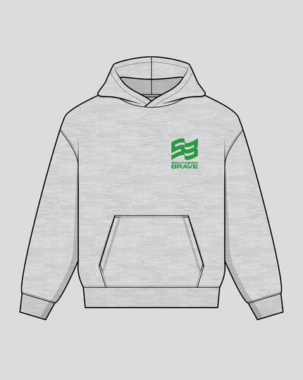 Unisex Southern Brave Pull Over Hoodie - Grey