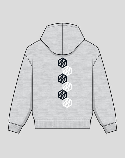 Unisex Manchester Originals Pull Over Hoodie - Grey