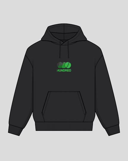 Unisex The Hundred Pull Over Hoodie - Black