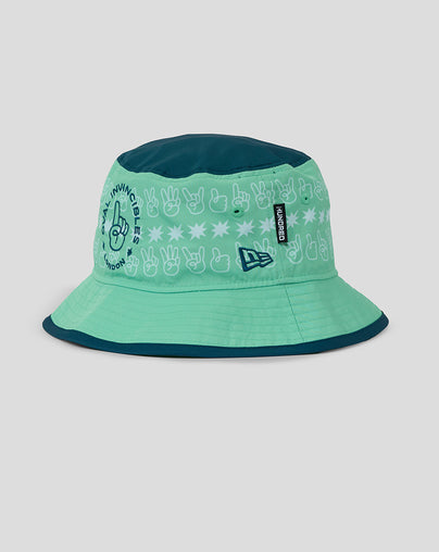 New Era AOP Bucket Oval Invincibles - Green