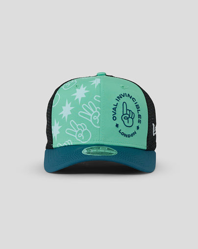 New Era AOP 9Fifty Stretch Snapback - Oval Invincibles - Green