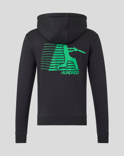 THE HUNDRED JUNIOR HOODIE - BLACK