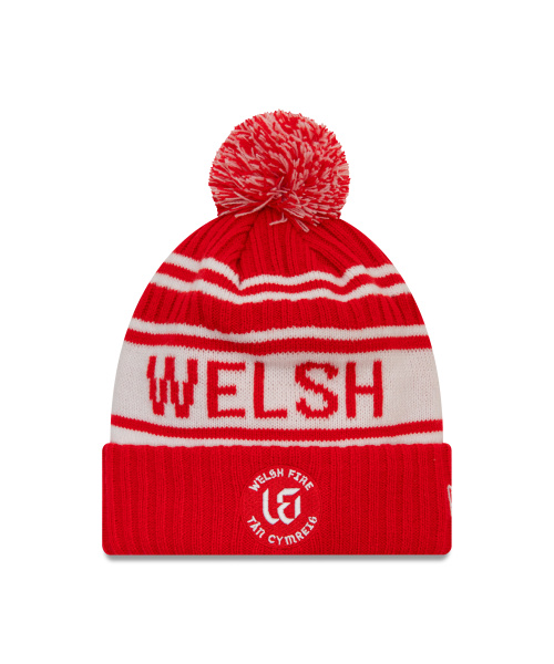 Welsh Fire New Era Bobble Hat