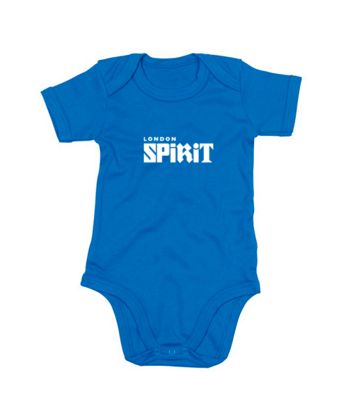 London Spirit Royal Blue Baby Bodysuit