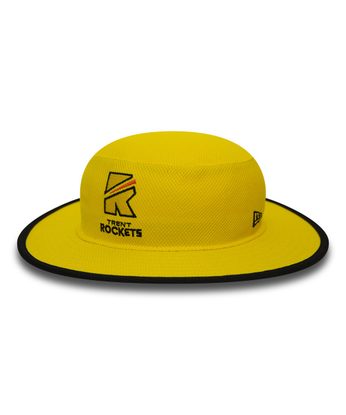 Trent Rockets New Era Contoured Panama Hat in Yellow
