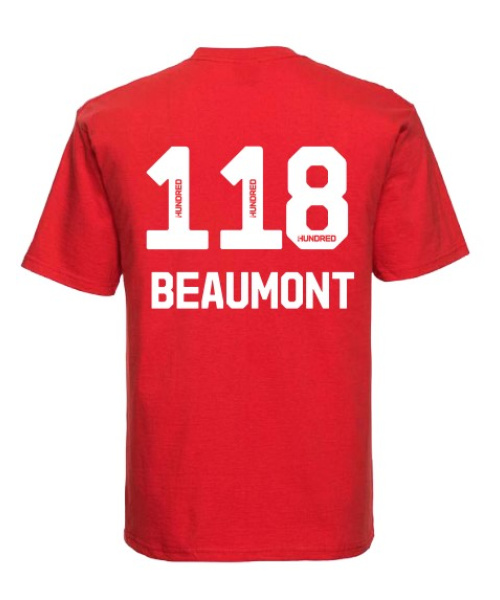 Tammy Beaumont 118 Record Tee