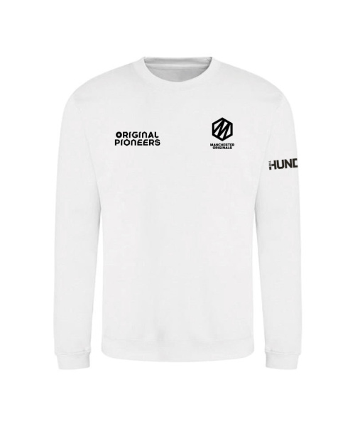 Manchester Originals Pioneers Sweater White